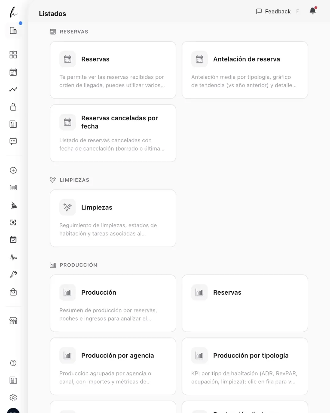 Informes y facturación